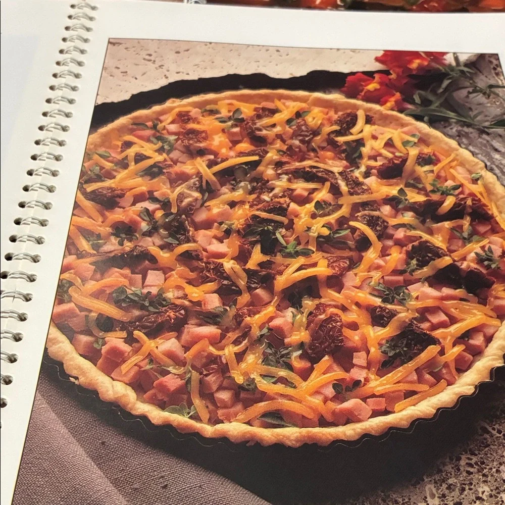 Vintage set of three spiral bound cookbooks
